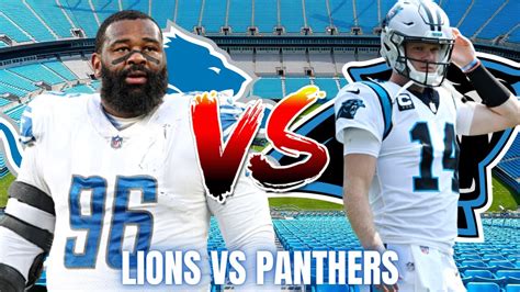 lions vs panthers where to watch